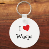 I Love Wasps Sleutelhanger (Voorkant)