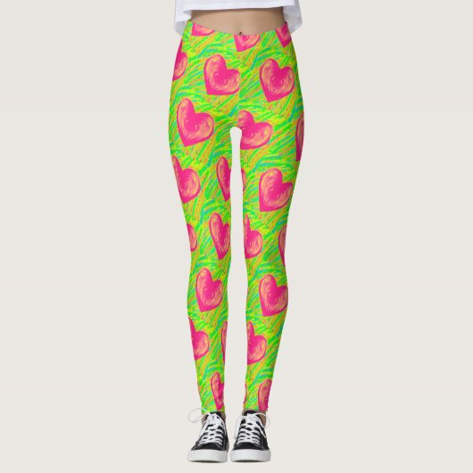 I Love Watermelon Leggings (Devant)