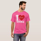 I LOVE WAWA friends T-shirt (Voorkant volledig)