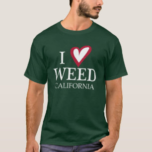 I Love Weed Sweat - shirts à capuche de Californie
