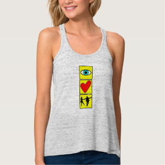 i love west coast swing / dance tanktop