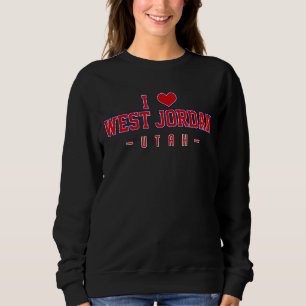 I Love West Jordan Utah Trui