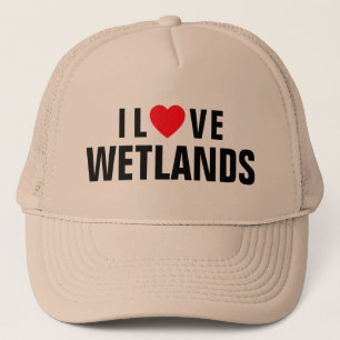 I Love Wetlands™ Trucker Hat Pet