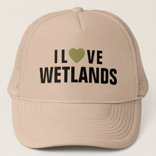 I Love Wetlands™ Trucker Hat Pet