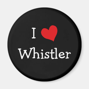 I Love Whistler Magneet