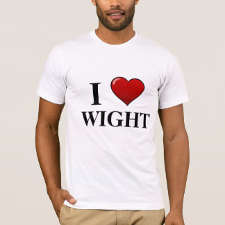 I Love Wight T-shirt