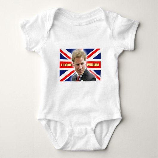 I Love William Romper (Voorkant)