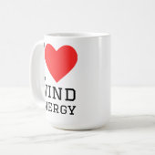 I love wind energy koffiemok (Voorkant links)