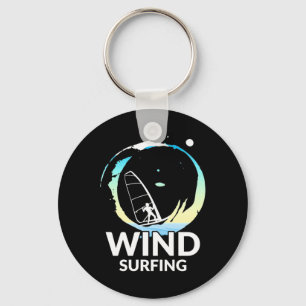 I Love Windsurfing Sleutelhanger