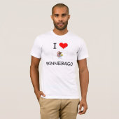 I Love WINNEBAGO Illinois T-shirt (Voorkant volledig)