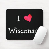 I Love Wisconsin Muismat (Met muis)