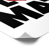 I Love Wiskunde Poster (Hoek)