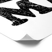 I Love Wiskunde Poster Print (Hoek)