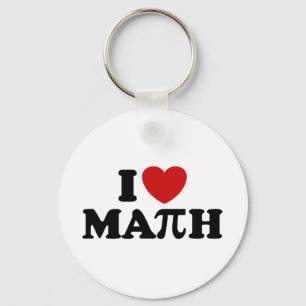 I Love Wiskunde Sleutelhanger