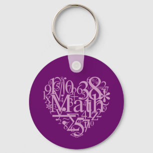 I Love Wiskunde Sleutelhanger