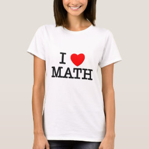 I Love WISKUNDE T-shirt