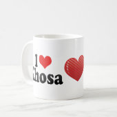 I Love Xhosa Koffiemok (Voorkant links)
