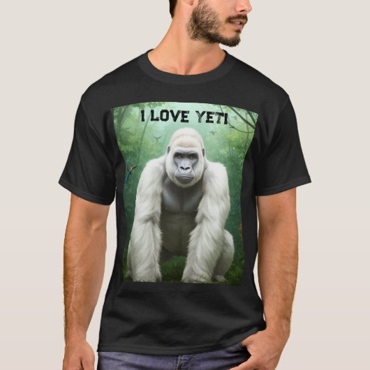 I Love Yetti T-Shirt (Devant)