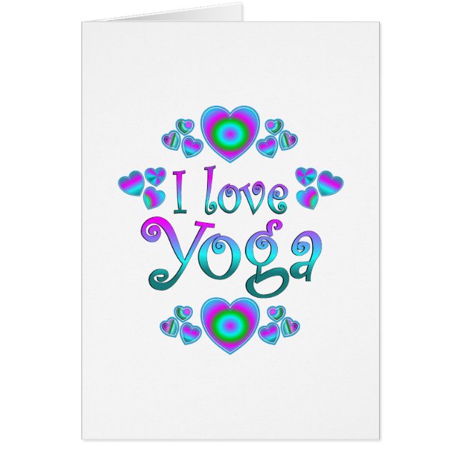 I Love Yoga (Voorkant)