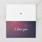 I Love You (Buitenkant ongevouwen)