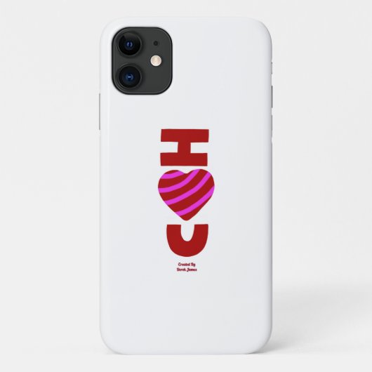 I Love You Apple iPhone 11 Coque (Dos)