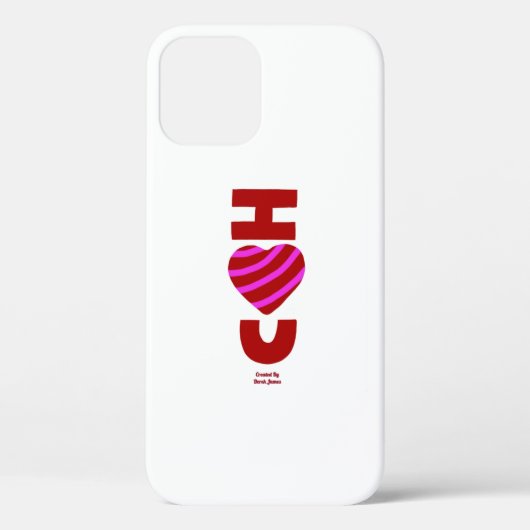 I Love You Apple iPhone 12 Coque (Verso)