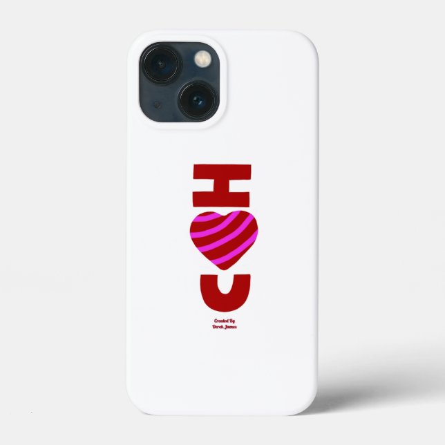 I Love You Apple iPhone 13 Mini Coque (Verso)