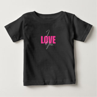 I Love You Baby T-shirt – Grappig Romantisch Grafi