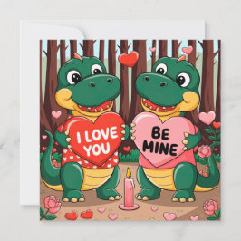 I love you - Be mine  Kaart