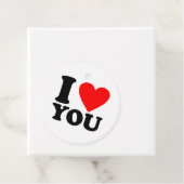I Love You Bedankjes Labels (In situ)