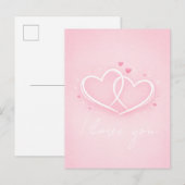 I love you briefkaart (Voorkant / Achterkant)