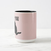 "I LOVE YOU" CAT CAFFEE MUGS (Centre)