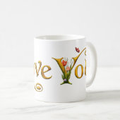 I Love You Coffee Mug - Une expression parfaite de (Devant droit)