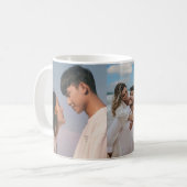 I Love You - Custom 2-Photo Mug for Coffee Lovers (Devant gauche)