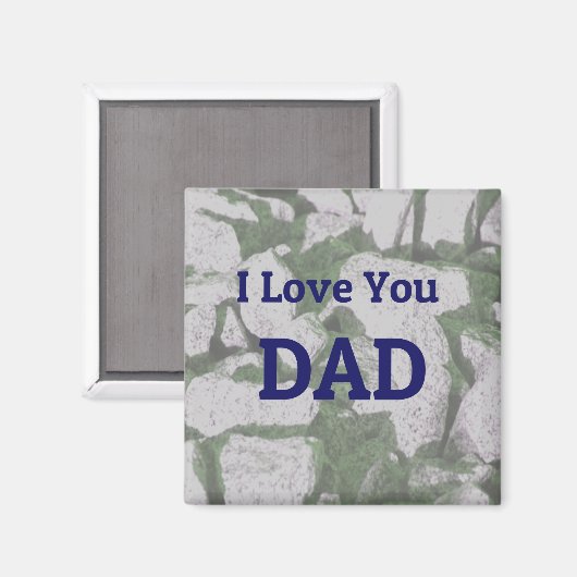 I Love You DAD magnet (Recto/Verso)