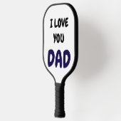 I Love You Dad Modern and Elegant Pickleball Paddle (Links)