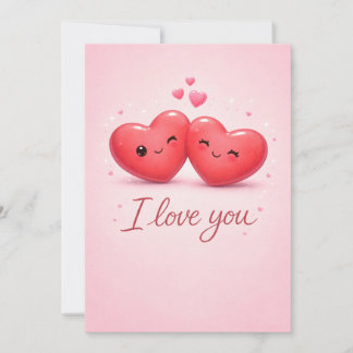 I love you!  feestdagenkaart