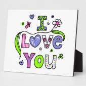 I Love You Fotoplaat (Zijkant)