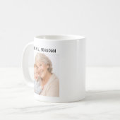 I Love You Grandma Mug | Grandparents Day Koffiemok (Voorkant links)