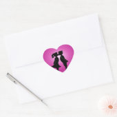 I Love You Hart Sticker (Envelop)