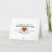 I Love You in Morse Code Carte Saint Valentin (Dos)