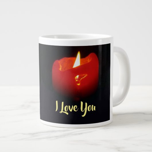 I Love You - Jumbo Gift Mug (Devant droit)