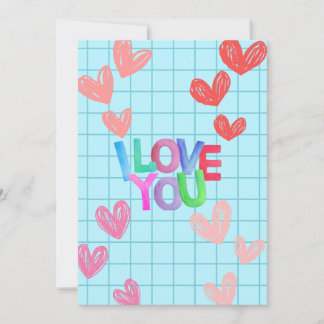 I Love You Kaart | Valentijnsdag