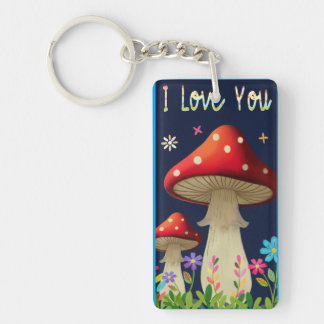 I Love You key chain Sleutelhanger