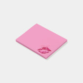 I Love You Kiss Post-It Notes (Incliné)