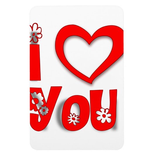 I Love You Magneet (Verticaal)