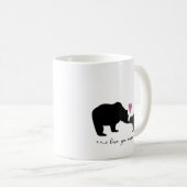 I Love You Mama Baby and Mama Bear Mug (Devant droit)