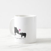 I Love You Mama Baby and Mama Bear Mug (Devant gauche)