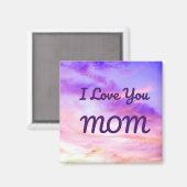 I Love You MOM aimant (Recto/Verso)