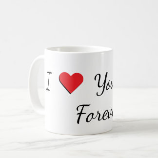"I Love You Mom, Forever" Mug Koffiemok